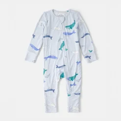 Carter's Purelysoft Whales Baby Boys Sleep and Play