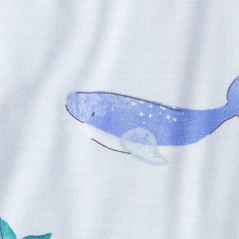 Carter's Purelysoft Whales Baby Boys Sleep and Play