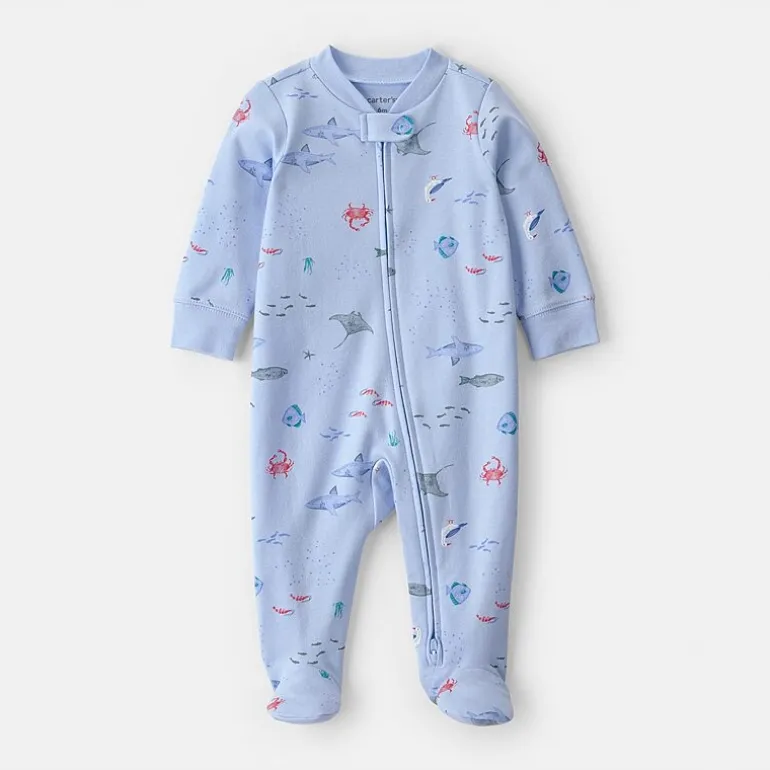 Carter's Sea Animals Baby Boys Sleep and Play