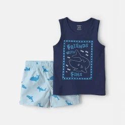 Carter's Shark Toddler Boys 2-pc. Short Set