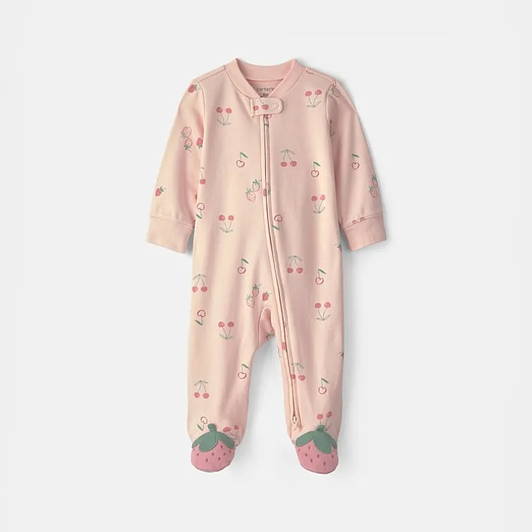 Carter's Strawberry Baby Girls Sleep and Play