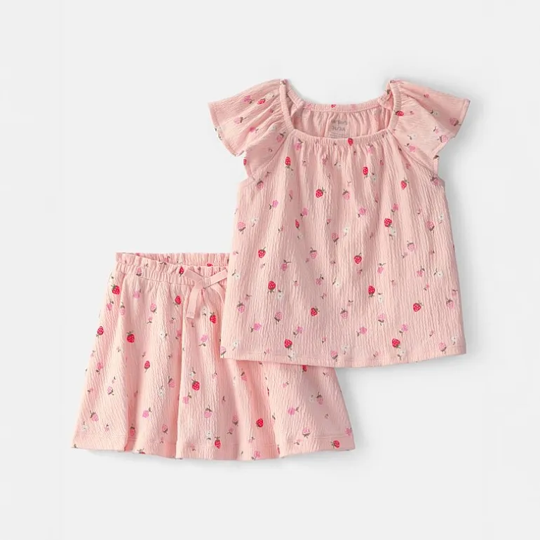 Carter's Strawberry Toddler Girls 2-pc. Skort Set