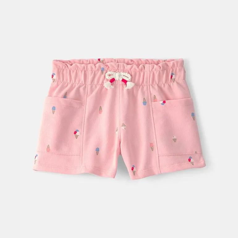 Carter's Toddler Girls Knit Pull-On Short