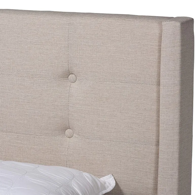 Casol Upholstered Platform Bed