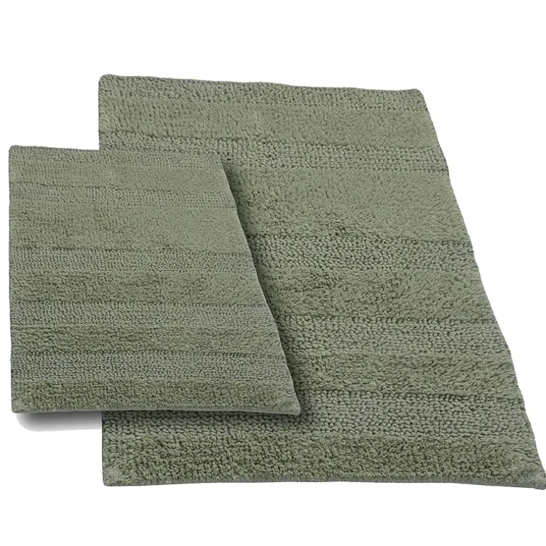 Castle Hill London Wide Cut 2-pc. Bath Rug Set