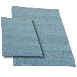 Castle Hill London Wide Cut 2-pc. Bath Rug Set