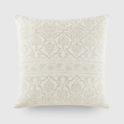 Casual Comfort Antique Floral Cotton Square Throw Pillow