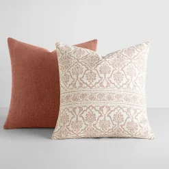 Casual Comfort Antique Floral 2-pc. Square Throw Pillow Set