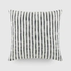 Casual Comfort Bengal Stripe Yarn Dyed Square Throw Pillow