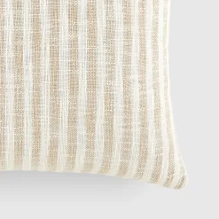 Casual Comfort Bengal Stripe Yarn Dyed Square Throw Pillow