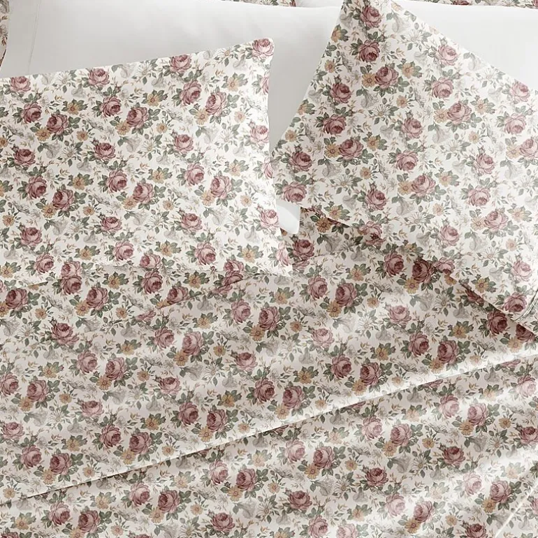 Casual Comfort Blooming Floral Patterned Sheet Set