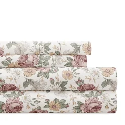 Casual Comfort Blooming Floral Patterned Sheet Set