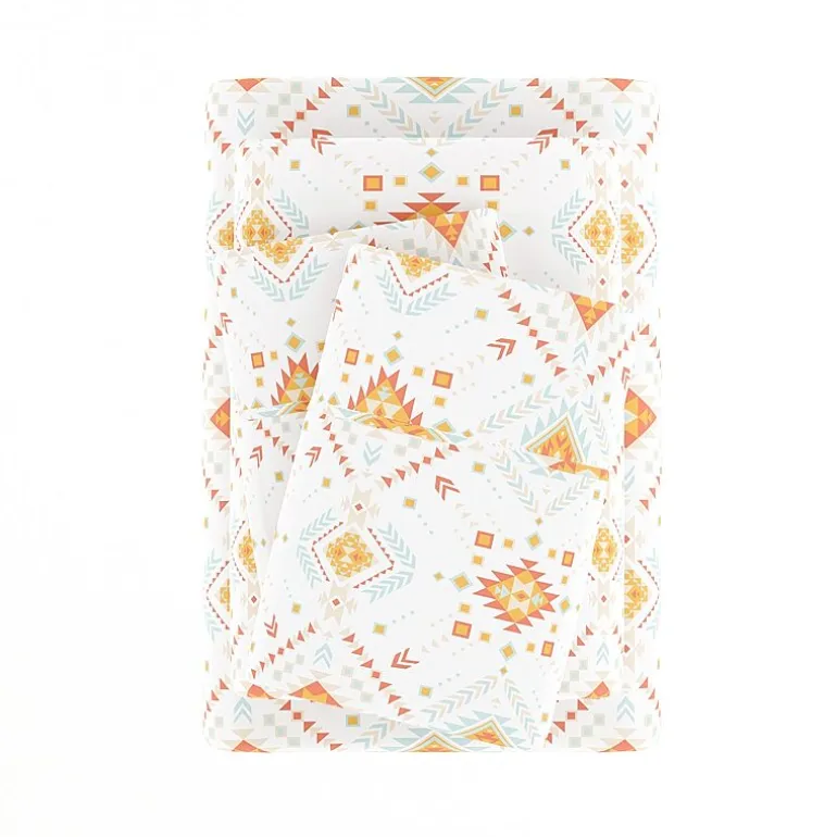 Casual Comfort Boho Pattern Deep Pocket Sheet Set