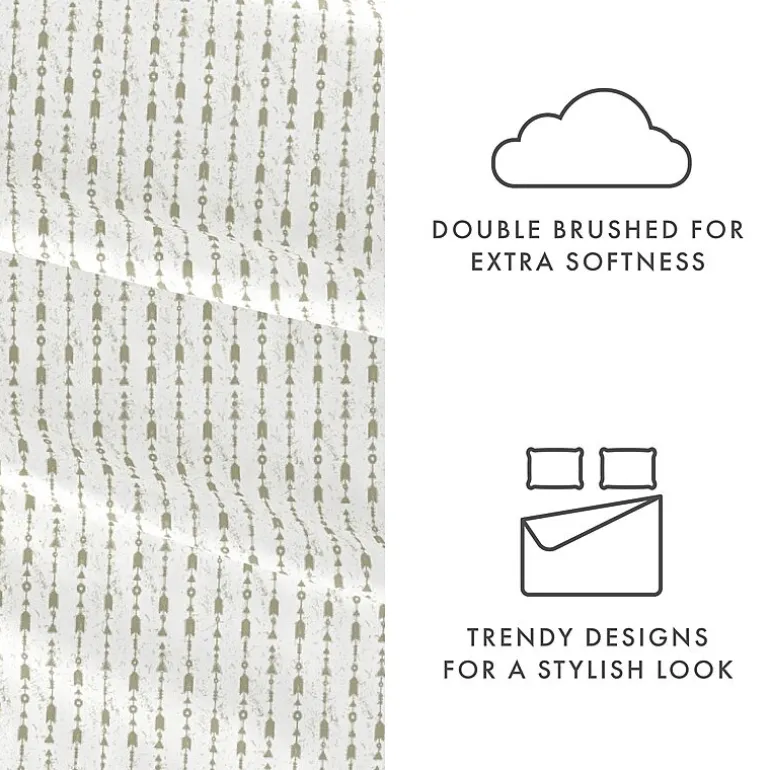 Casual Comfort Boho Pattern Deep Pocket Sheet Set