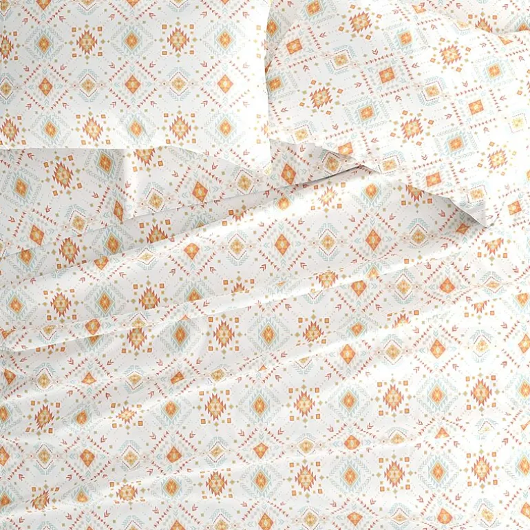 Casual Comfort Boho Pattern Deep Pocket Sheet Set