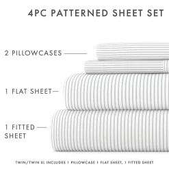 Casual Comfort Boho Pattern Deep Pocket Sheet Set