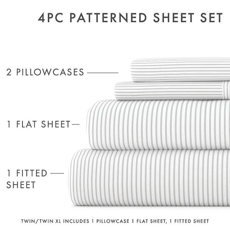 Casual Comfort Boho Pattern Deep Pocket Sheet Set