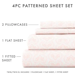 Casual Comfort Boho Pattern Deep Pocket Sheet Set