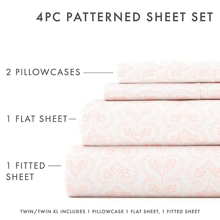 Casual Comfort Boho Pattern Deep Pocket Sheet Set