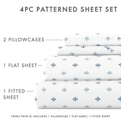Casual Comfort Boho Pattern Deep Pocket Sheet Set