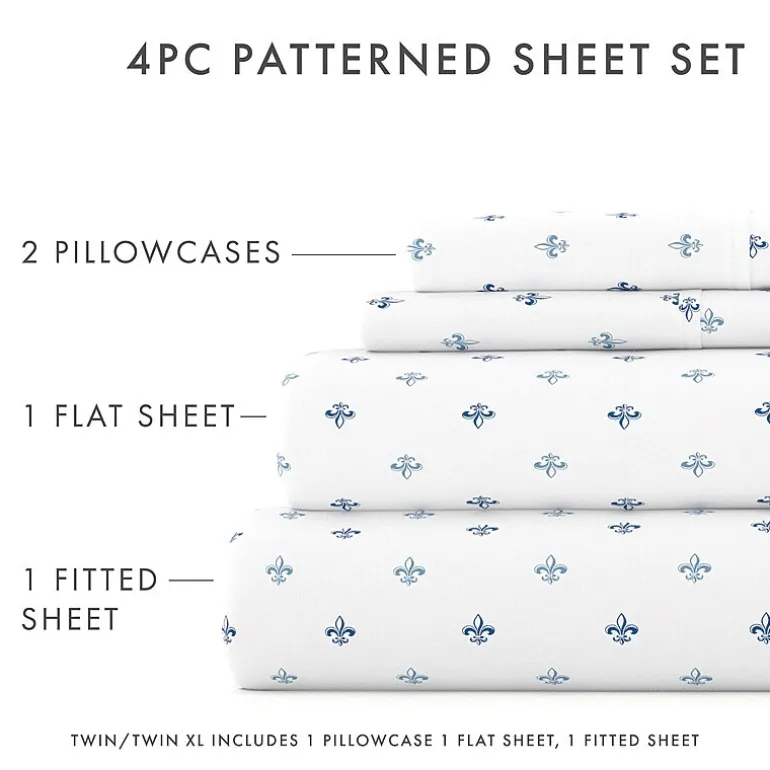 Casual Comfort Boho Pattern Deep Pocket Sheet Set