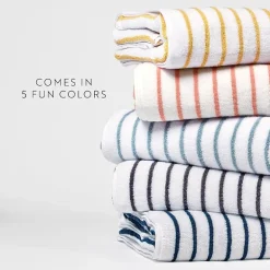 Casual Comfort Cabana Stripe 2 Pack Beach Towel