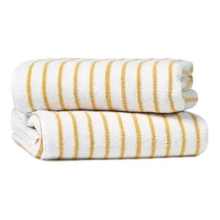 Casual Comfort Cabana Stripe 2 Pack Beach Towel