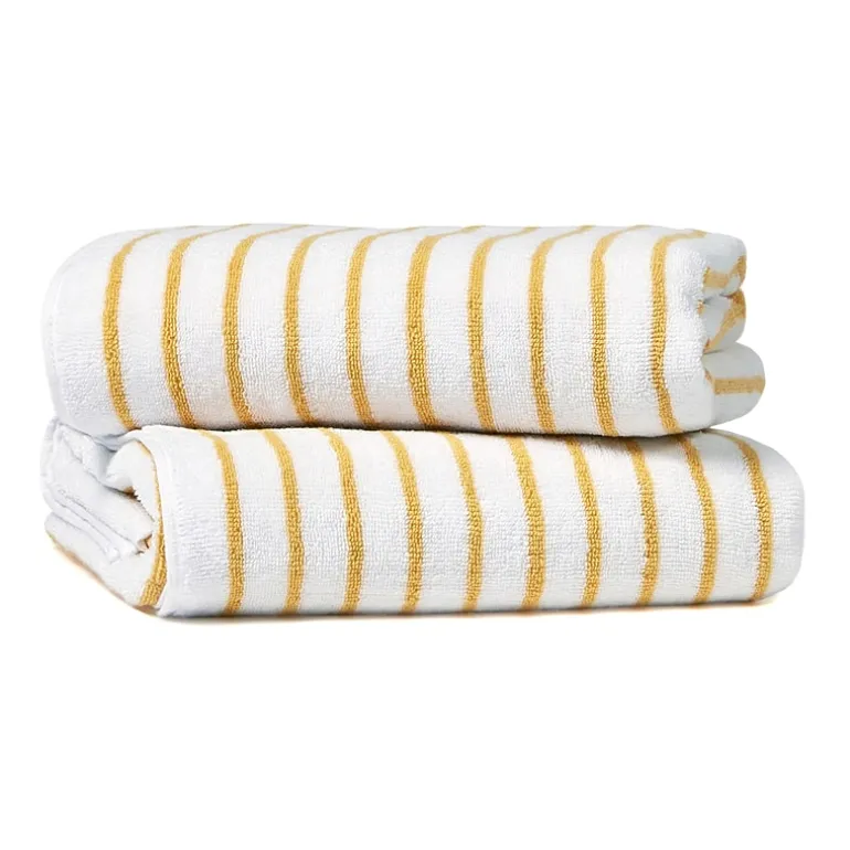 Casual Comfort Cabana Stripe 2 Pack Beach Towel