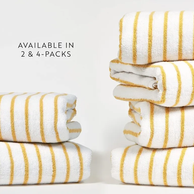 Casual Comfort Cabana Stripe 2 Pack Beach Towel