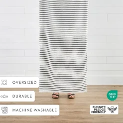 Casual Comfort Cabana Stripe 2 Pack Beach Towel