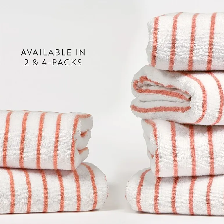 Casual Comfort Cabana Stripe 2 Pack Beach Towel