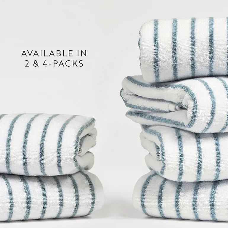 Casual Comfort Cabana Stripe 2 Pack Beach Towel