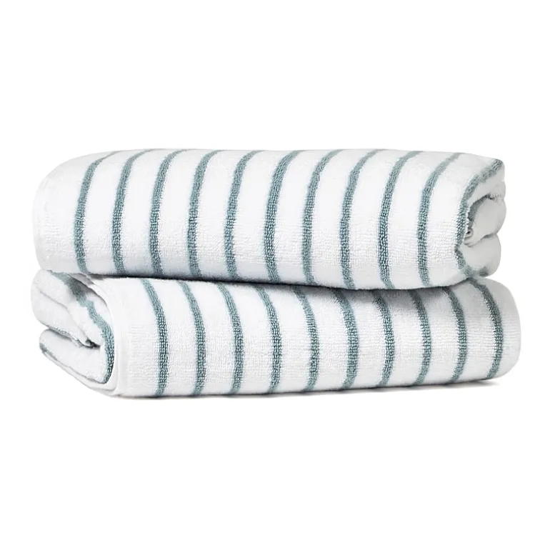 Casual Comfort Cabana Stripe 2 Pack Beach Towel