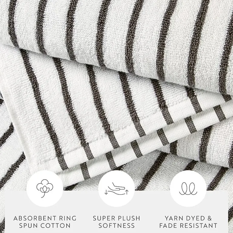 Casual Comfort Cabana Stripe 2 Pack Beach Towel