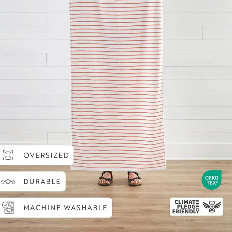 Casual Comfort Cabana Stripe 2 Pack Beach Towel