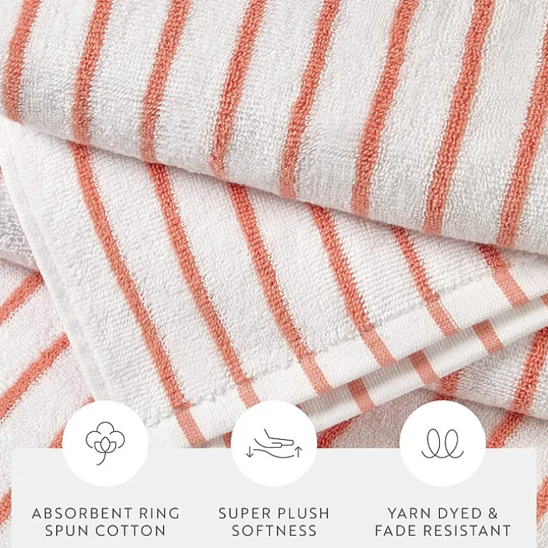 Casual Comfort Cabana Stripe 2 Pack Beach Towel
