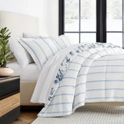 Casual Comfort Cabbage Rose Midweight Down Alternative Comforter Set