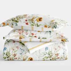 Casual Comfort Chintz Floral Midweight Down Alternative Comforter Set