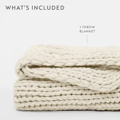 Casual Comfort Chunky Midweight Throw
