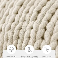 Casual Comfort Chunky Midweight Throw