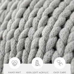 Casual Comfort Chunky Midweight Throw