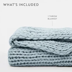 Casual Comfort Chunky Midweight Throw