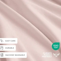 Casual Comfort 100% Cotton Percale Ultra-Soft 4 Piece Sheet Set