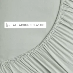 Casual Comfort 100% Cotton Percale Ultra-Soft 4 Piece Sheet Set