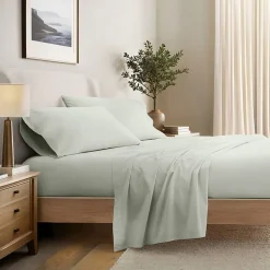 Casual Comfort 100% Cotton Percale Ultra-Soft 4 Piece Sheet Set