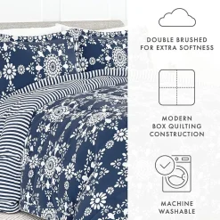 Casual Comfort Daisy Medallion Reversible Down-Alternative Comforter