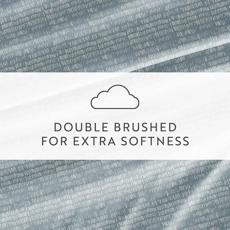 Casual Comfort Dashed Lines Patterned Sheet Set