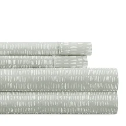 Casual Comfort Dashed Lines Patterned Sheet Set