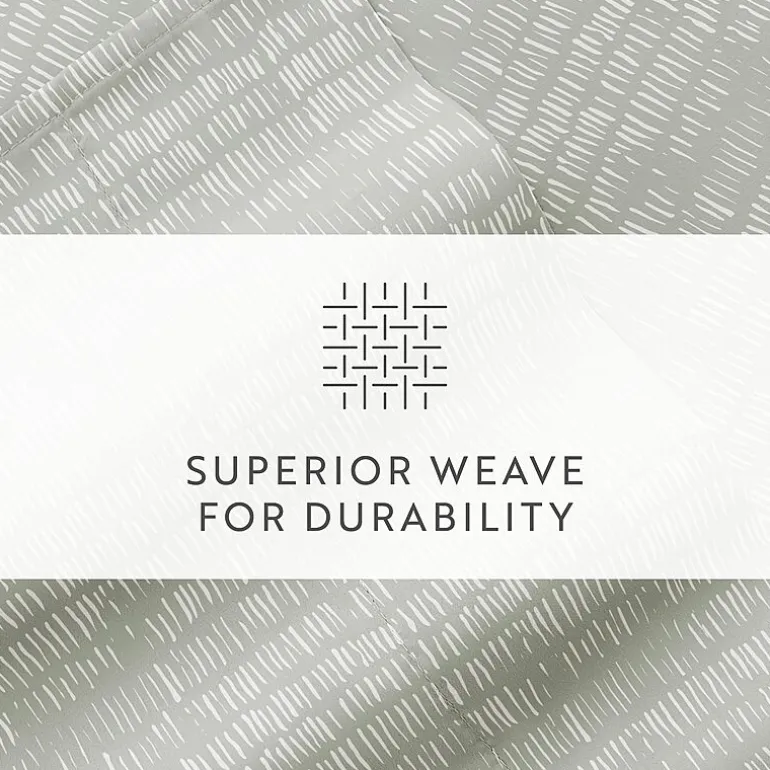 Casual Comfort Dashed Lines Patterned Sheet Set