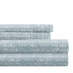 Casual Comfort Dashed Lines Patterned Sheet Set